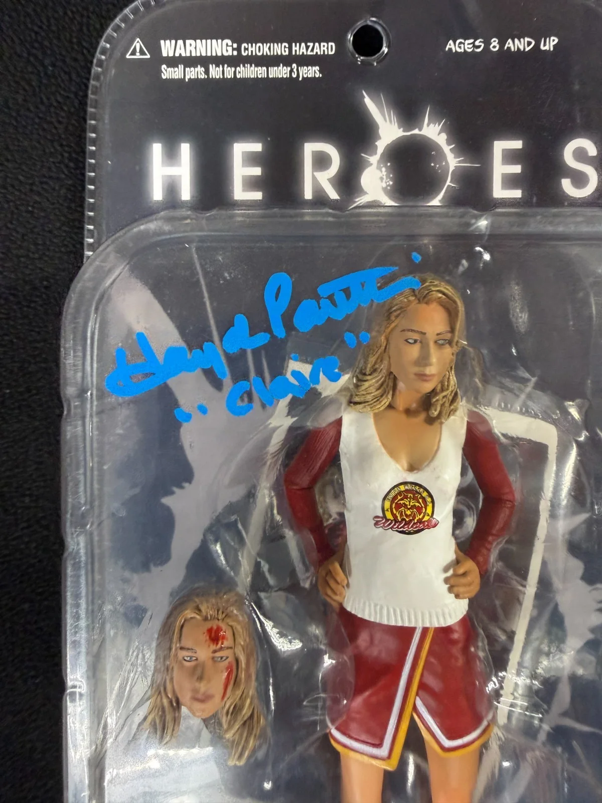 Hayden Panetierre — Hayden Panetierre Signed Inscribed Heroes Claire Bennet Action Figure BAS COA, image 2