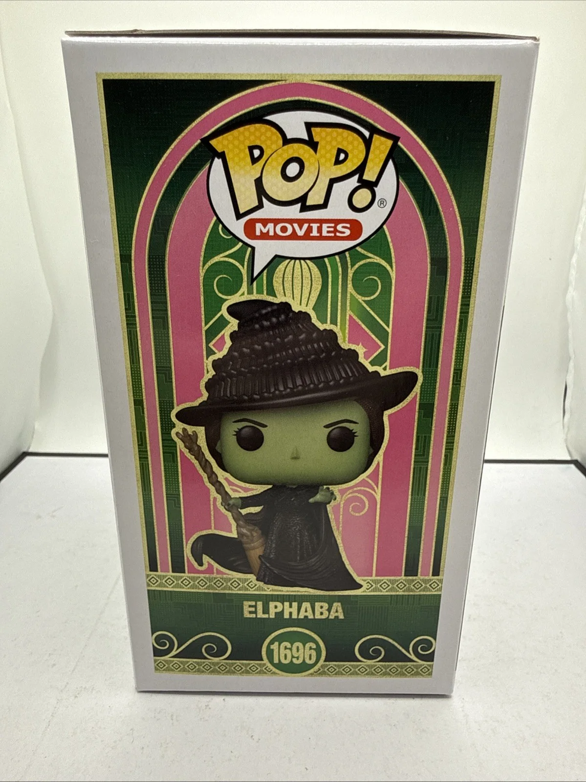 Cynthia Erivo Signed Autographed Elphaba Funko Pop #1696 Wicked BAS BECKETT COA, image 2