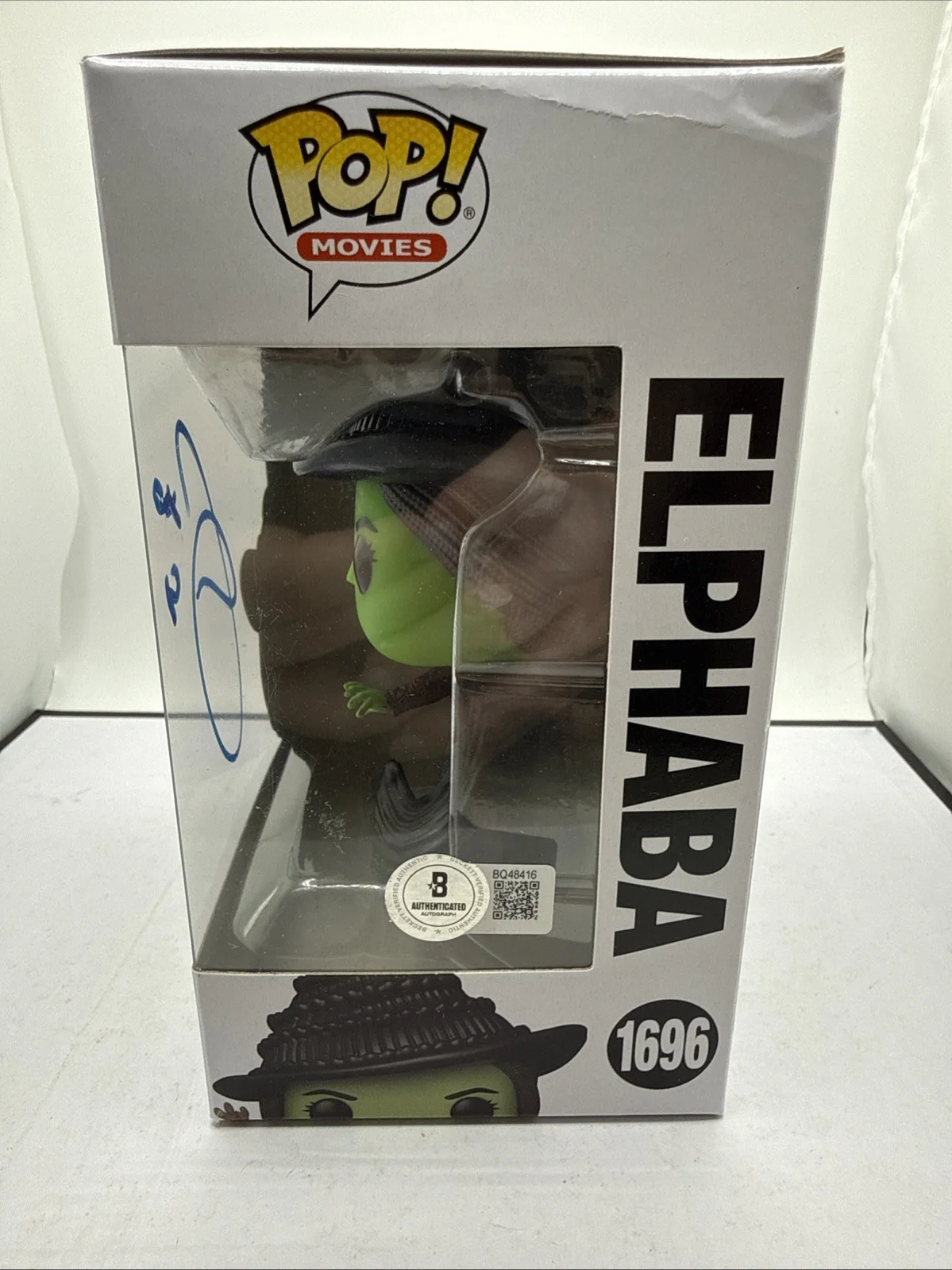 Cynthia Erivo Signed Autographed Elphaba Funko Pop #1696 Wicked BAS BECKETT COA, image 4