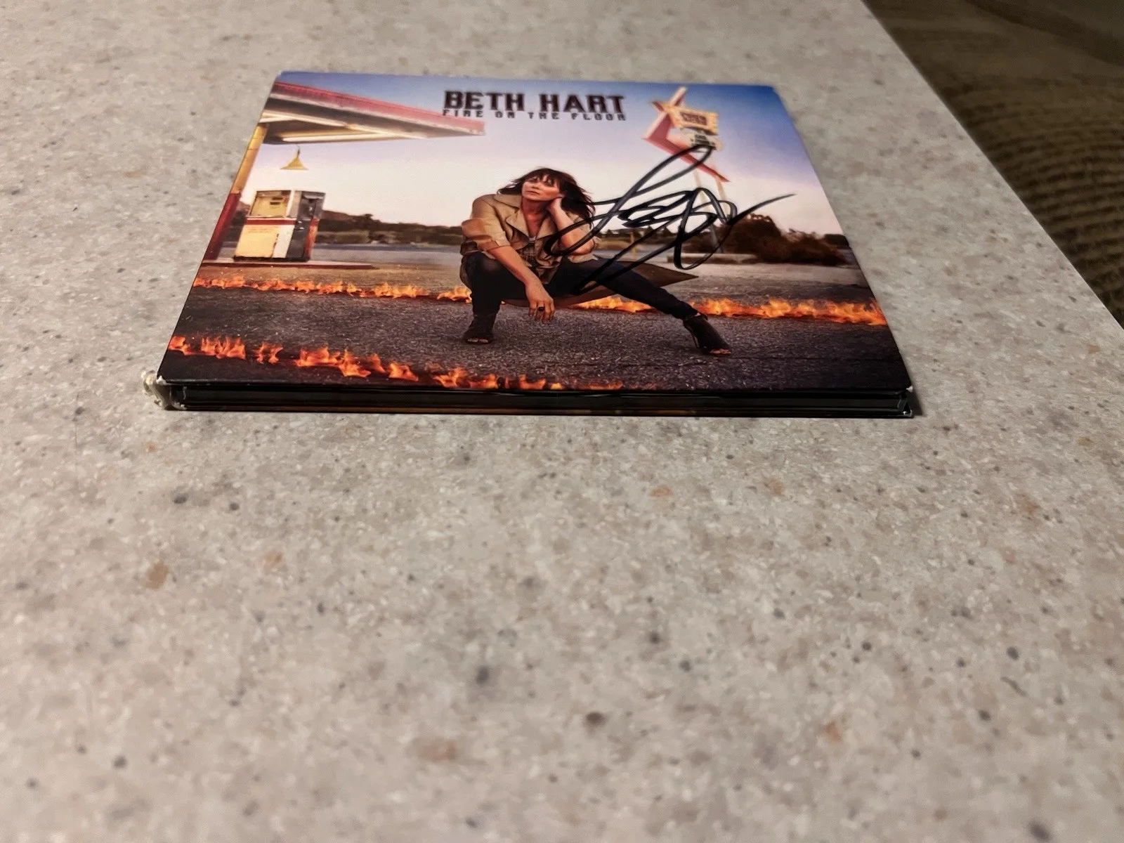 Beth Hart Signed CD Fire On The Floor Autograph Auto Promo Copy, image 4