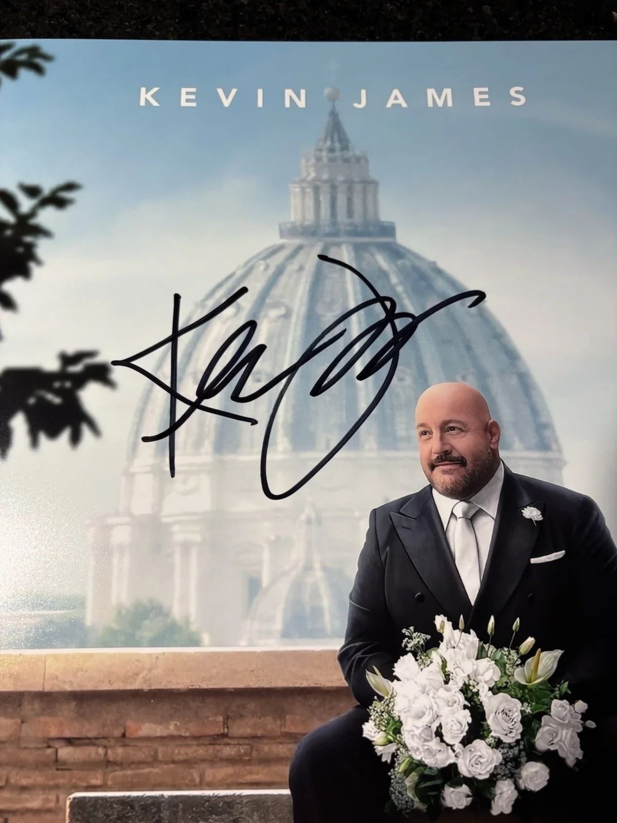 Kevin James — Kevin James Signed Autographed Solo Mio 12x18 Official Movie Poster Cover NEW, изображение 3