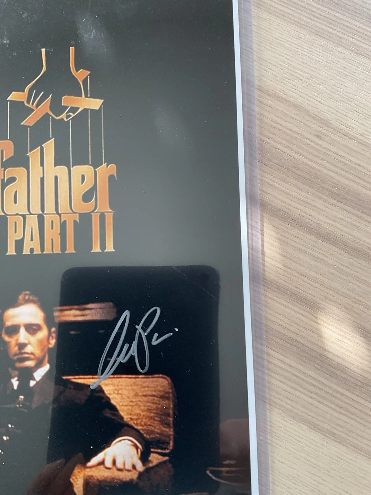The Good Father Autographed Poster with Certificate of Authenticity 11x17, image 2