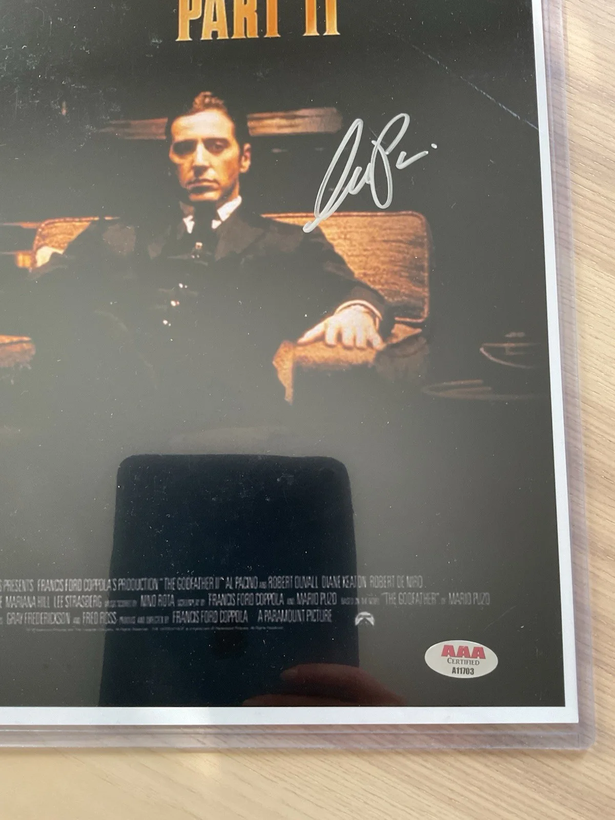 The Good Father Autographed Poster with Certificate of Authenticity 11x17, image 4