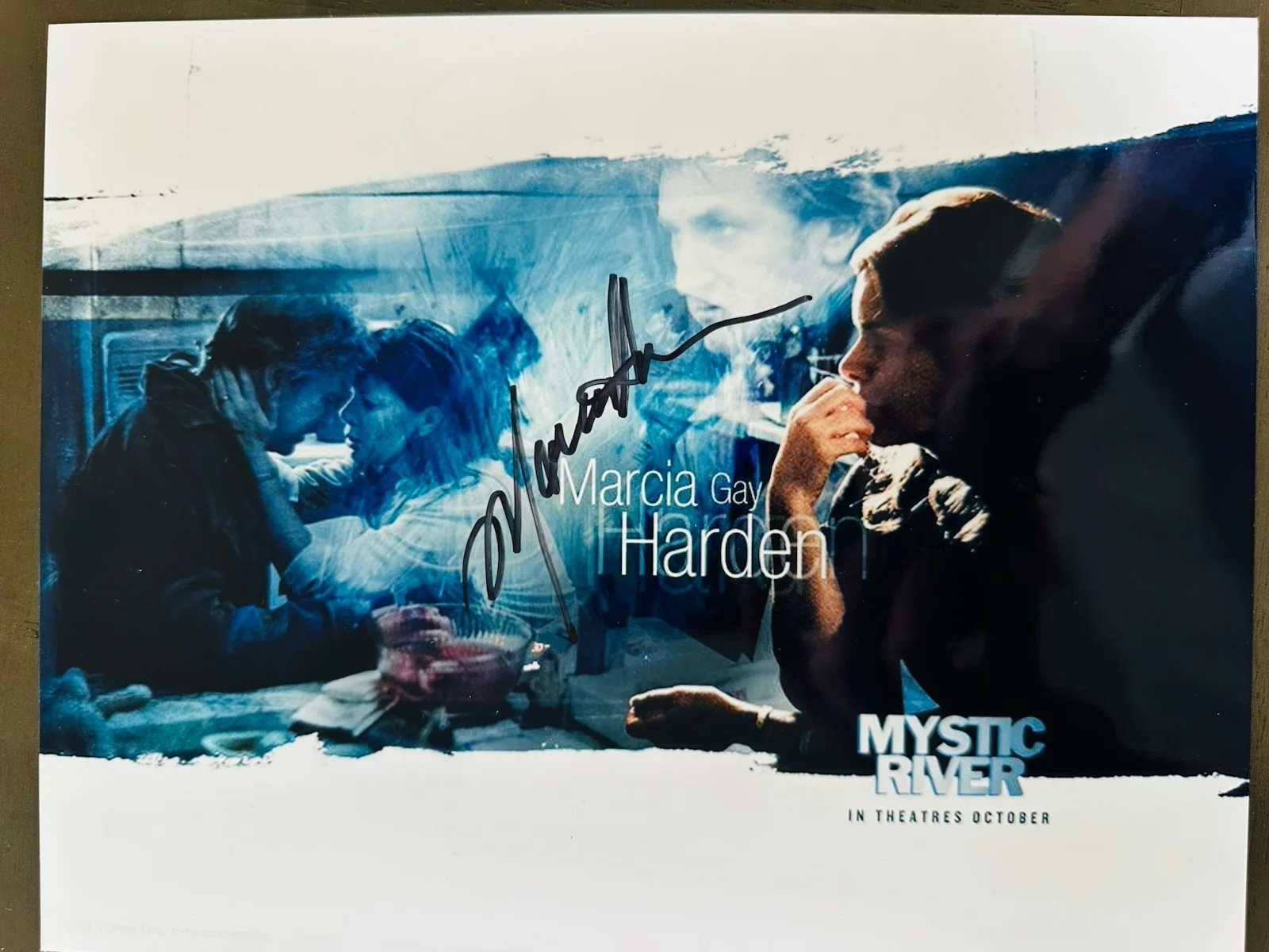 Marcia Gay Harden — Marcia Gay Harden signed Clint Eastwood’ Mystic River 8x10 photo In Person.