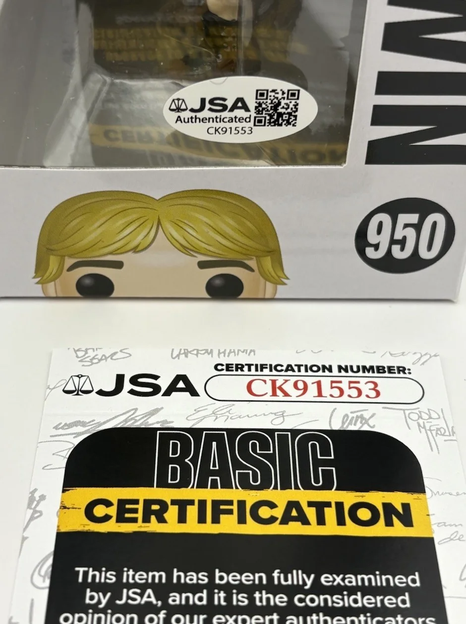 Robert Irwin — Robert Irwin Signed Autographed Steve Irwin Crocodile Hunter Funko POP FigureJSA, image 5