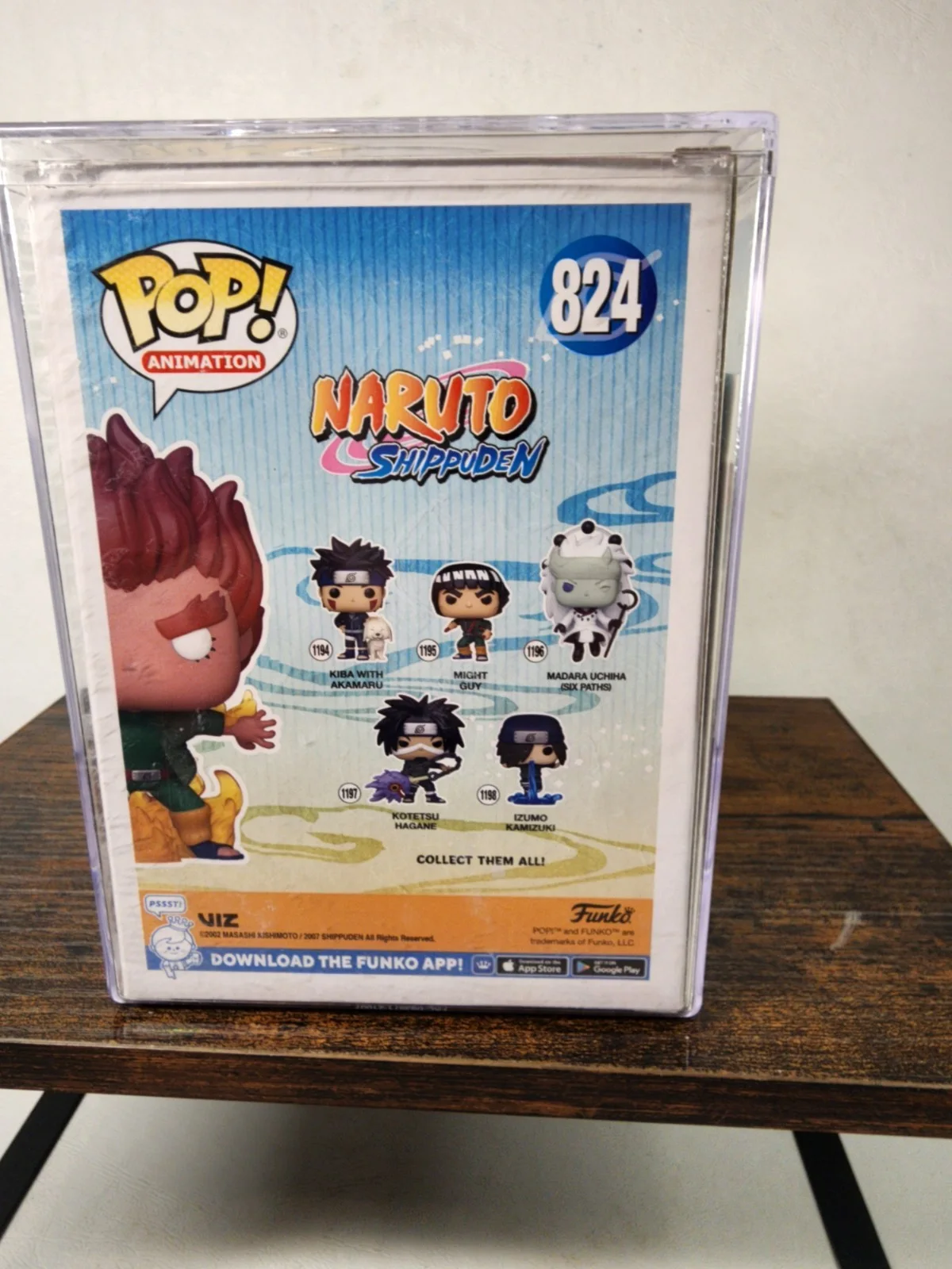 Skip Stellrecht — Might Guy Autograph Funko Pop Naruto Skip Stellrecht Signed Eight JSA COA 079, изображение 3