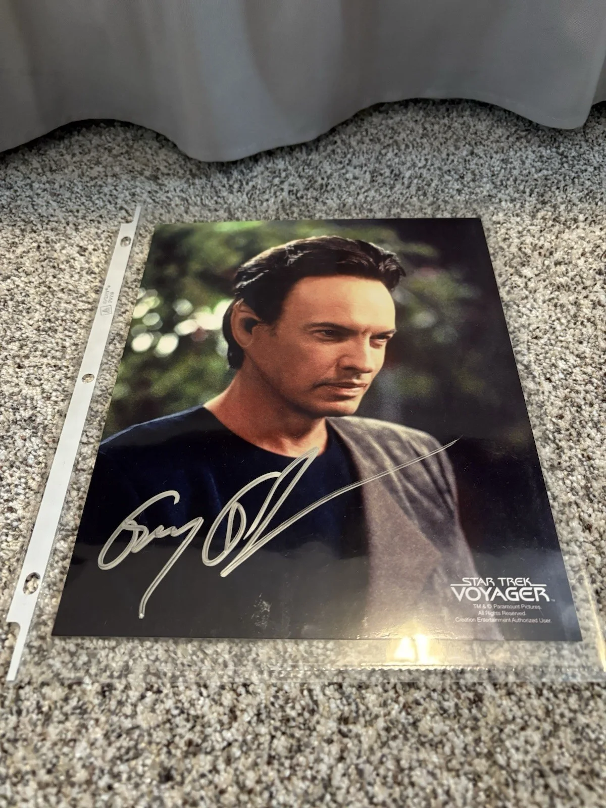 Gary Graham — SIGNED Photo Of Gary Graham From Star Trek