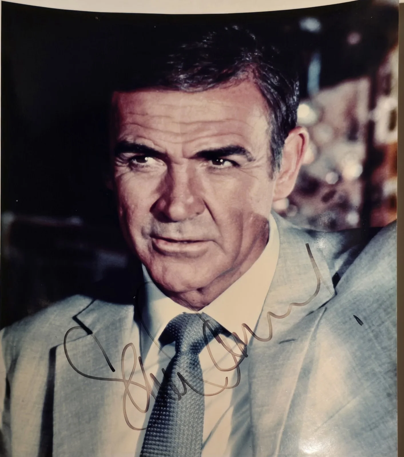 8x10" Auto Sean Connery Autograph Signed Framed Photo James Bond COA N Say Never, image 2