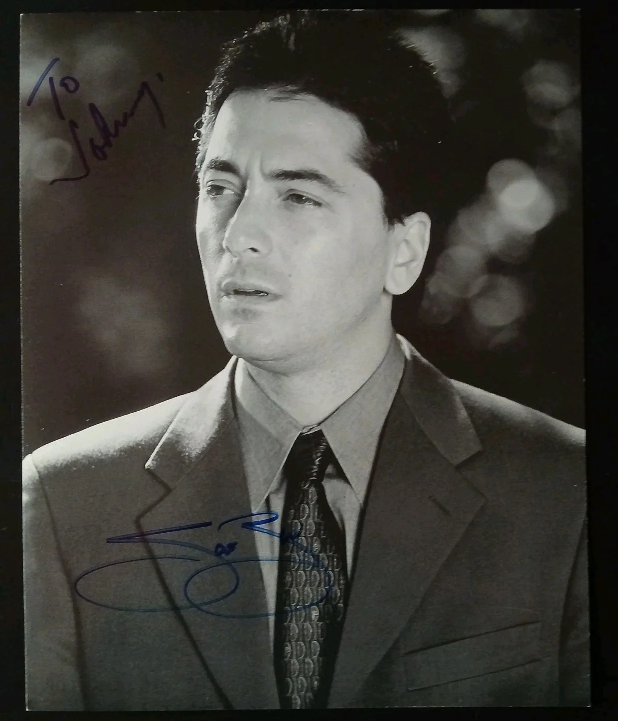 scott baio — scott baio signed 8x10 picture 'johnny' charles in charge happy days
