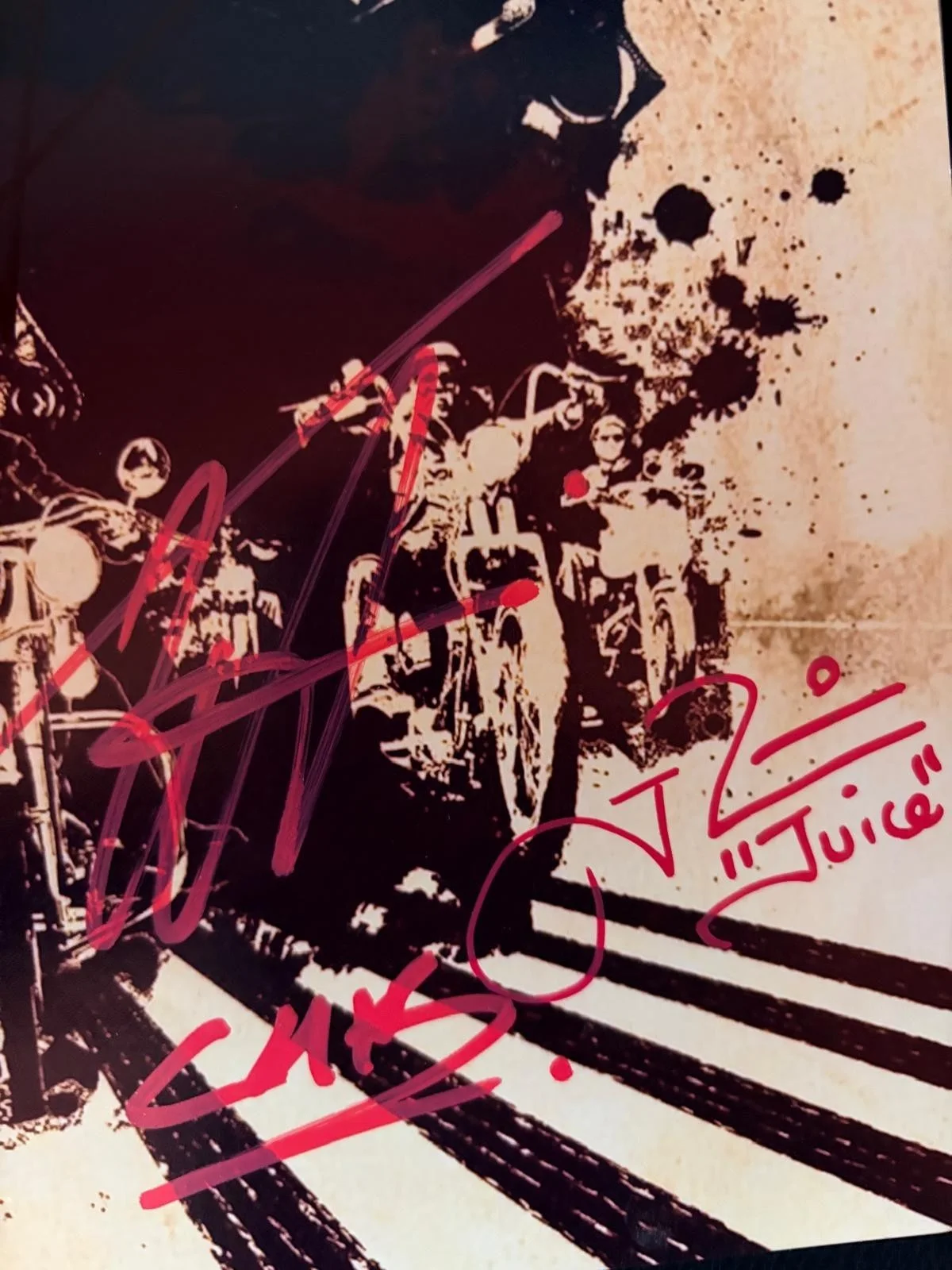 MARK BOONE Jr, COATES, FLANAGAN, HUNNAM, ROSSI, SAGAL, TREJO — SONS OF ANARCHY CAST SIGNED POSTER BOONE COATES FLANAGAN HUNNAM ROSSI X7 PSA, изображение 5