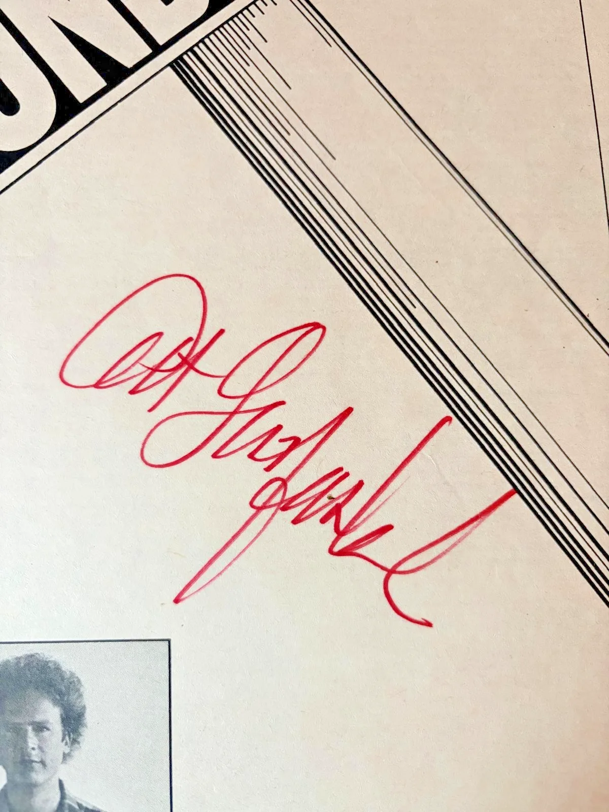 Art Garfunkel — ART GARFUNKEL SIGNED AUTOGRAPHED 11X14 MAGAZINE PAGE PAUL SIMON VINTAGE PSA A, image 2