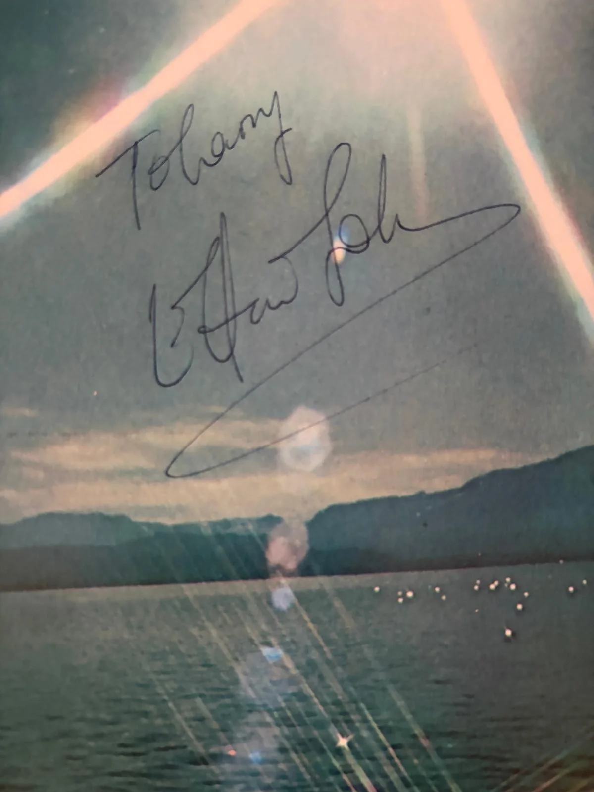 Elton John — ELTON JOHN SIGNED AUTOGRAPHED 11X14 MAGAZINE PAGE RARE ROCKETMAN MUSIC PSA, image 2