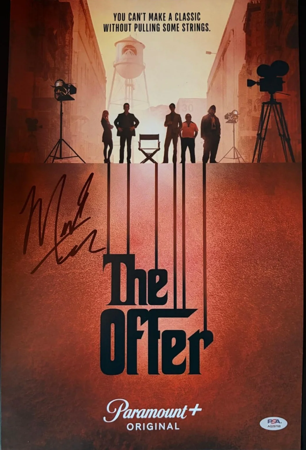 Miles Teller — MILES TELLER SIGNED AUTOGRAPHED 12X18 POSTER THE OFFER WAR DOGS RARE PSA