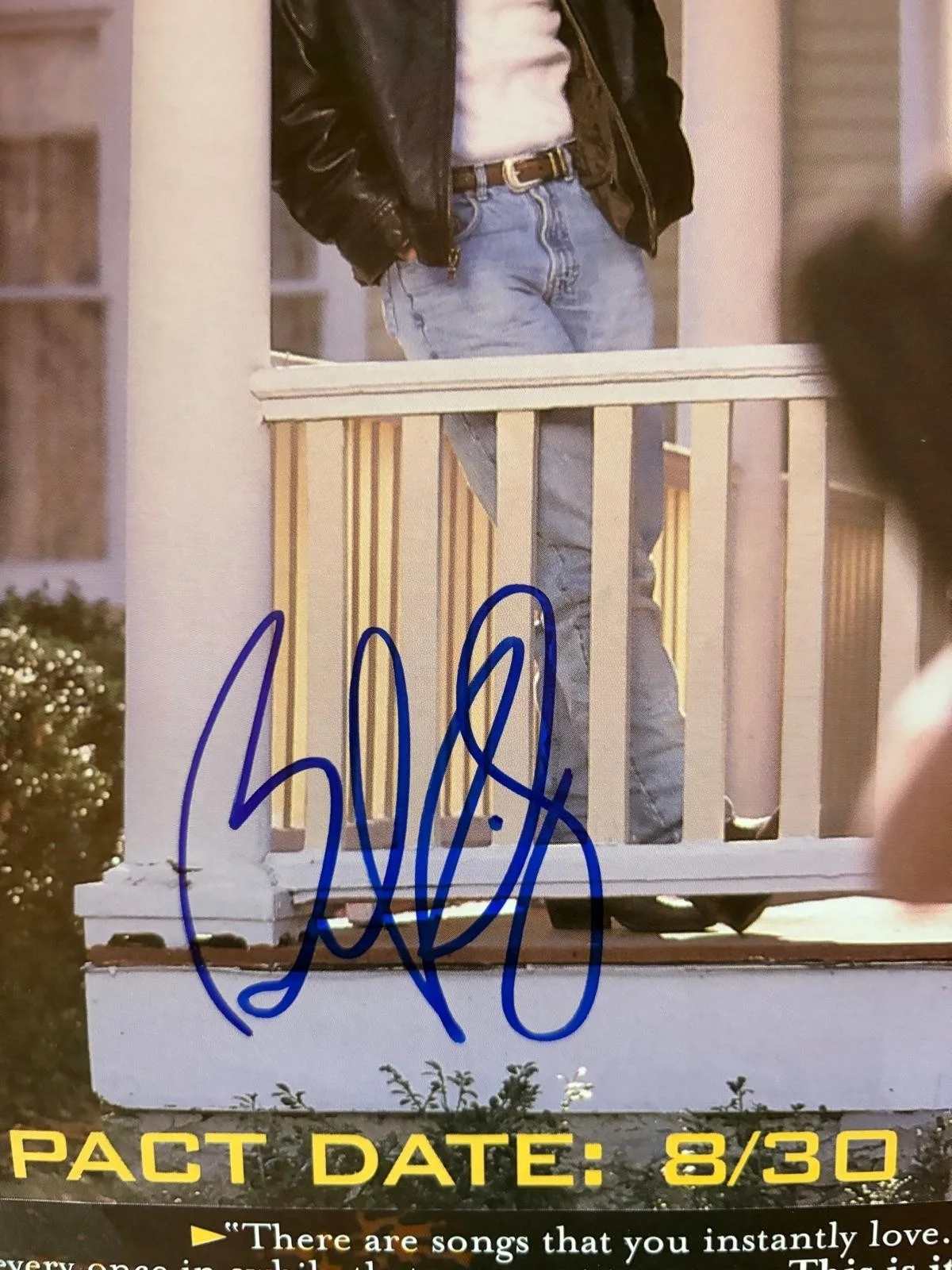 Brad Paisley — BRAD PAISLEY SIGNED AUTOGRAPHED 11X14 MAGAZINE PAGE VINTAGE COUNTRY MUSIC PSA A, изображение 2