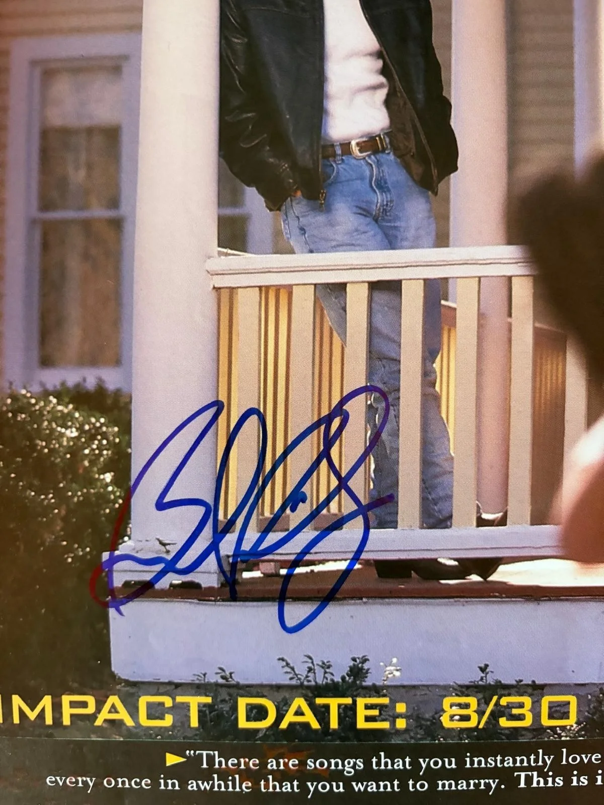 Brad Paisley — BRAD PAISLEY SIGNED AUTOGRAPHED 11X14 MAGAZINE PAGE VINTAGE COUNTRY MUSIC PSA B, изображение 2