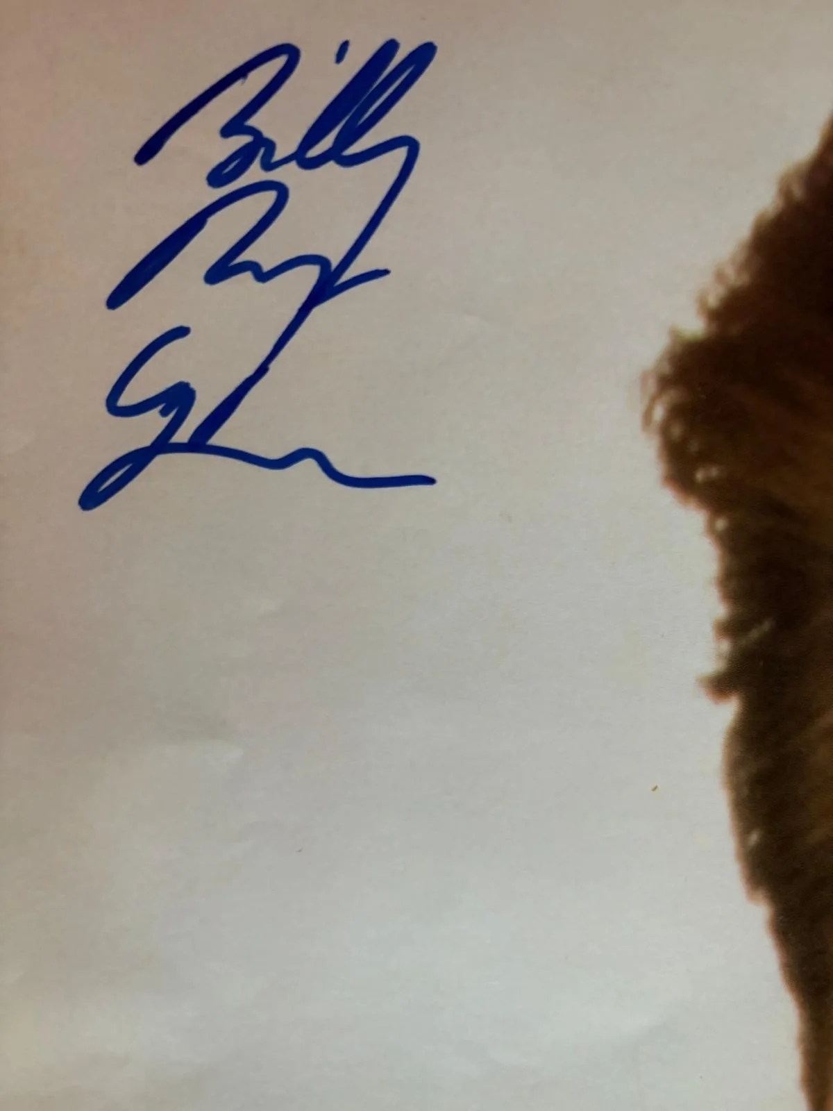 Billy Ray Cyurs — BILLY RAY CYRUS SIGNED AUTOGRAPHED POSTER ACHY BREAKY HEART RARE VINTAGE PSA F, изображение 2