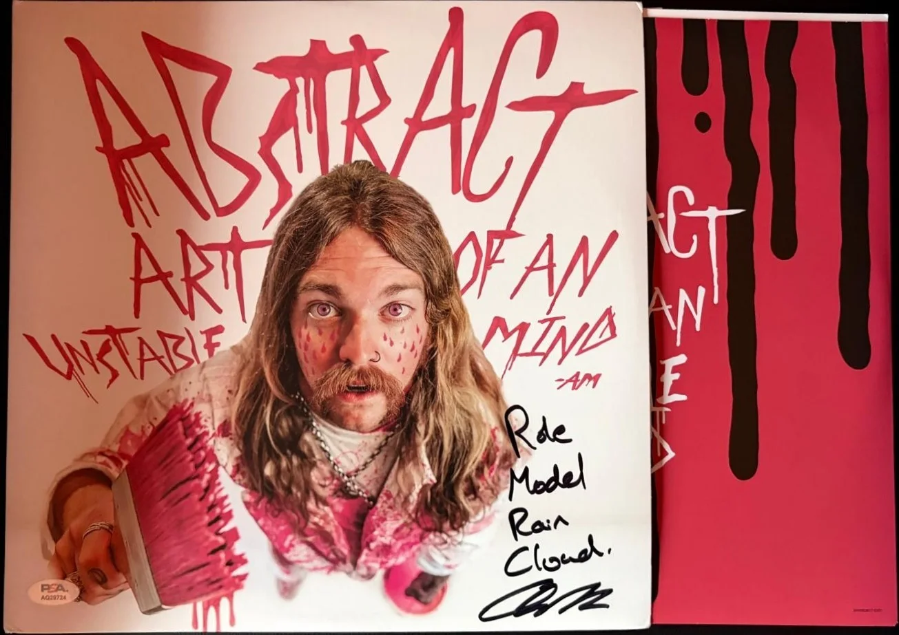 Austin Meade — AUSTIN MEADE SIGNED AUTOGRAPHED ALBUM ABSTRACT ART OF AN UNSTABLE MIND RARE PSA, изображение 4