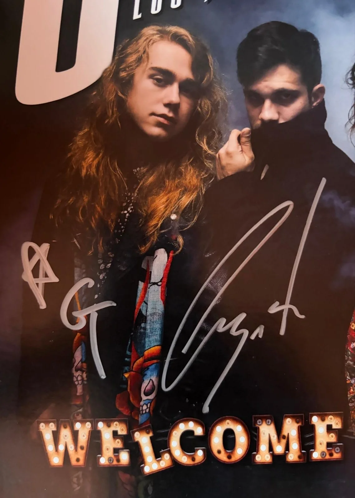 DEREK, FRANCO, CHUCK, DANE, GRIFFIN — CLASSLESS ACT X5 SIGNED ALBUM COVER DAY GRAVANTE MCKISSOCK PIEPER TUCKER PSA, изображение 3