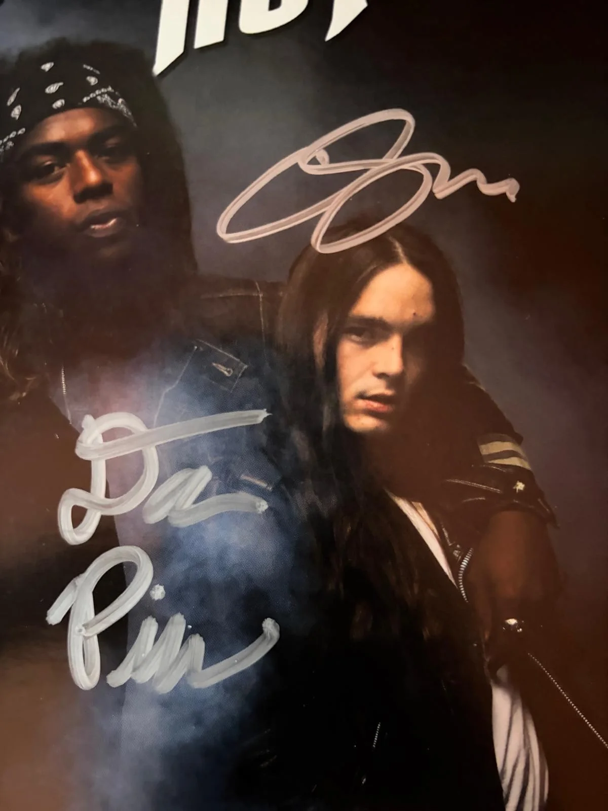 DEREK, FRANCO, CHUCK, DANE, GRIFFIN — CLASSLESS ACT X5 SIGNED ALBUM COVER DAY GRAVANTE MCKISSOCK PIEPER TUCKER PSA, изображение 4