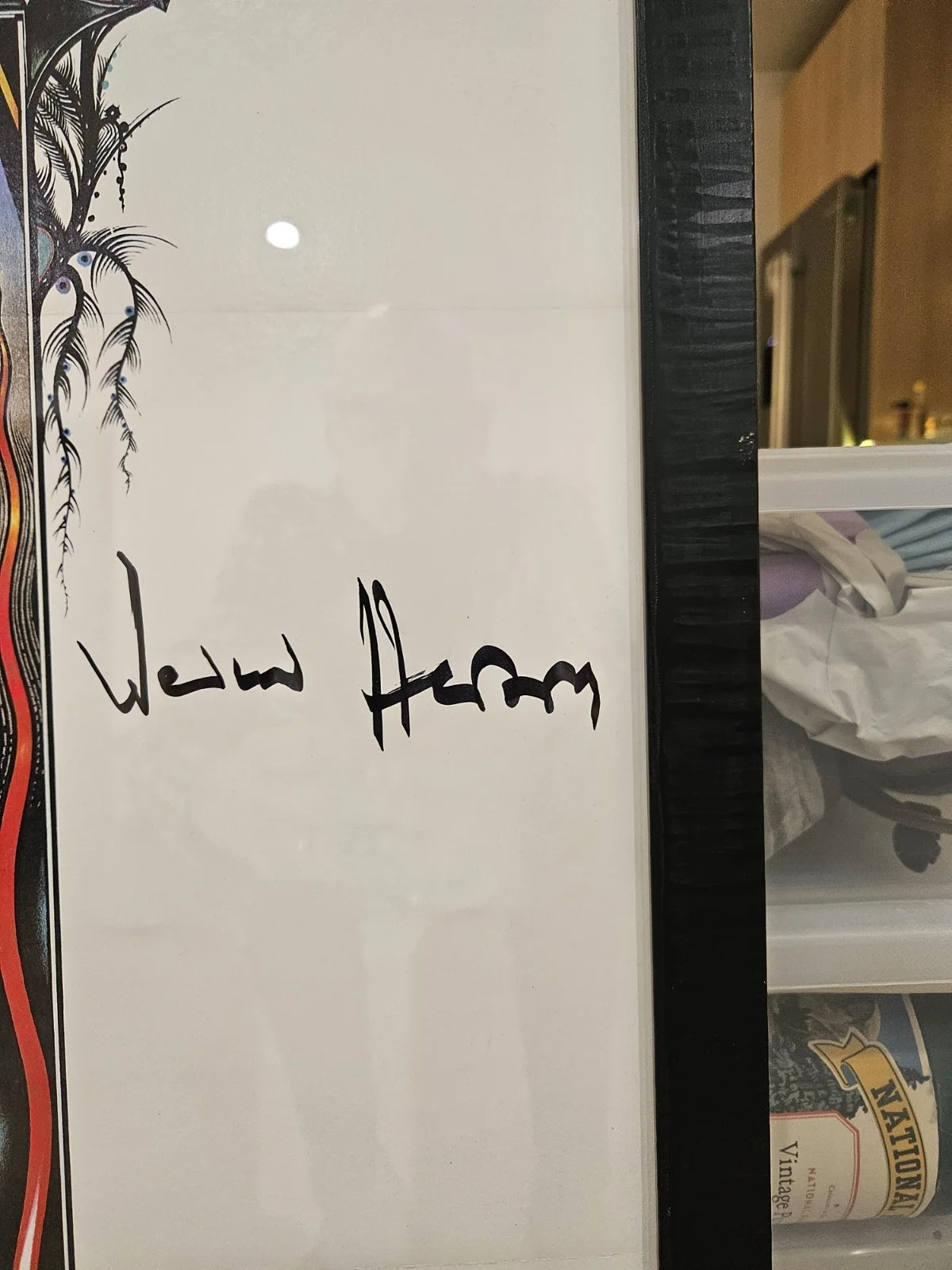 Nosferatu The Vampyre -Werner Herzog -SIGNED -Poster 27x41-LINEN-Rolled-No Frame, image 2