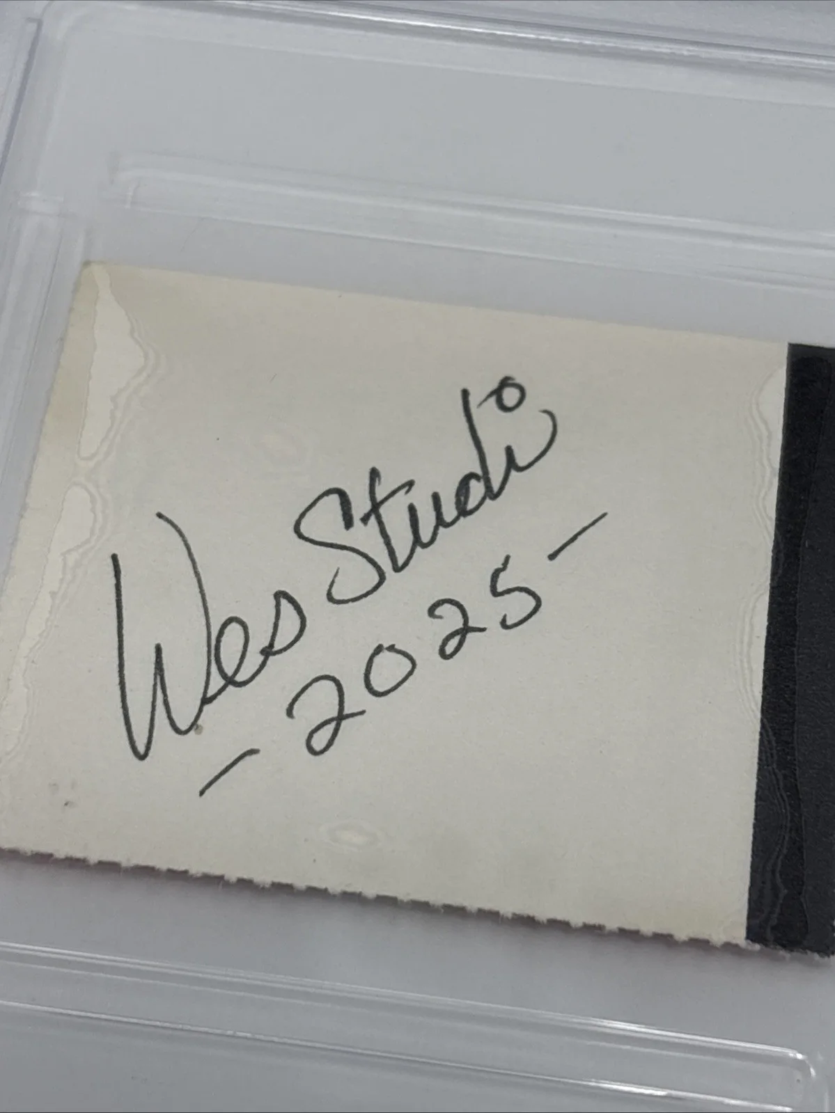 Wes Studi — Wes Studi Signed Dances With Wolves Movie Ticket PSA DNA Rare!, image 2