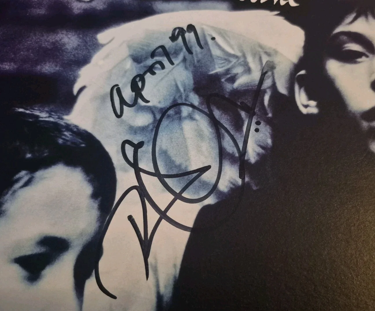 Robert Plant Led Zeppelin Signed Autographed Lp Walking Into Clarksdale Rare..., изображение 2
