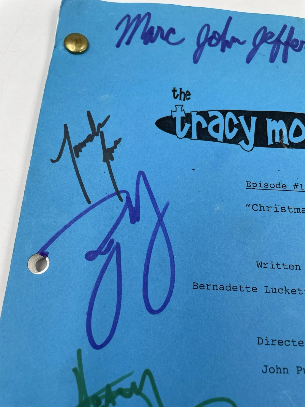 Tracy Morgan, Katt Williams, John Witherspoon — Tracy Morgan Show Autographed Script Tracy Morgan Katt Williams John Witherspoon, image 5