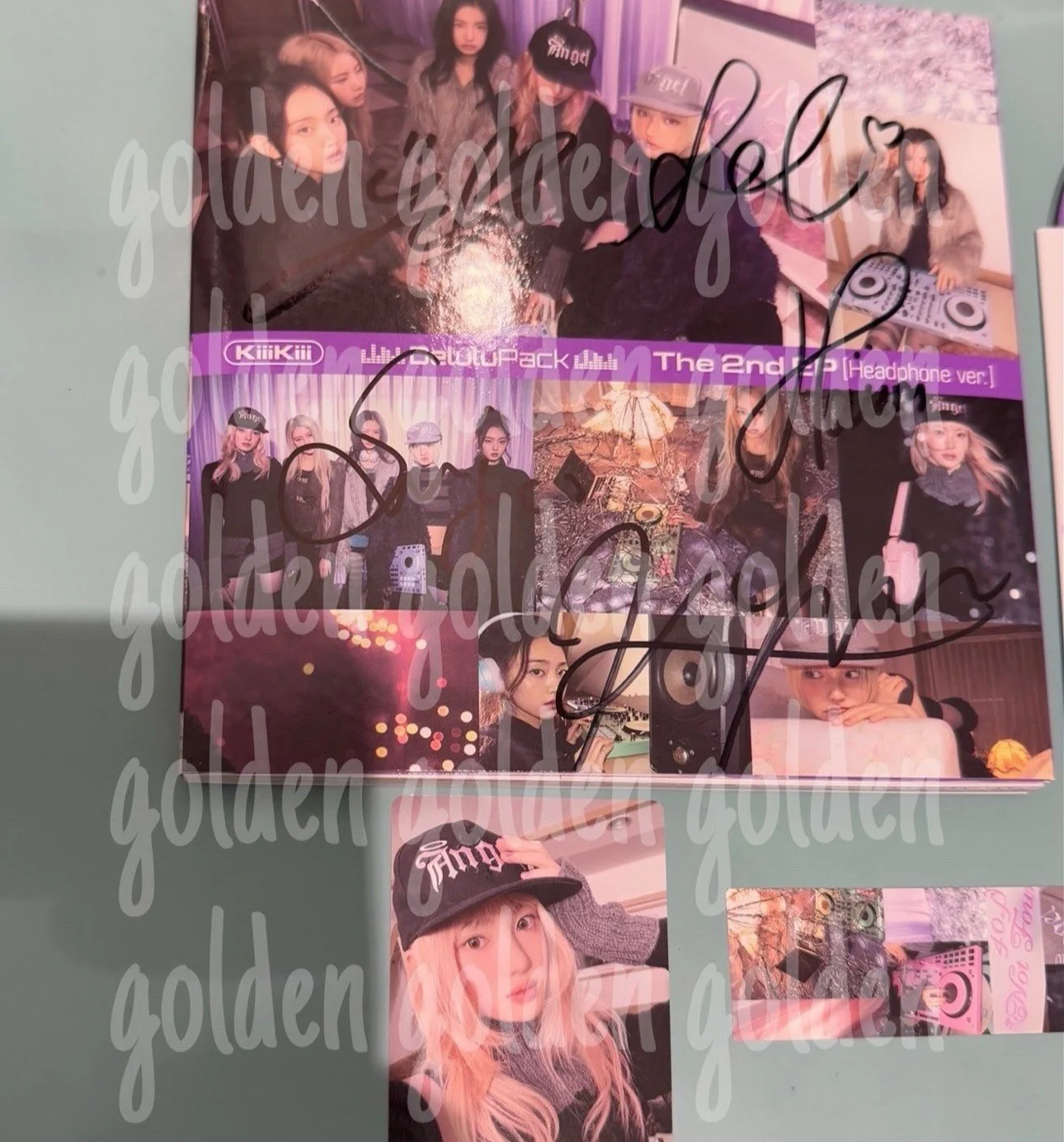 KiiiKiii - Delulu Pack [Headphones Ver.] 2nd EP Album Signed CD, image 2