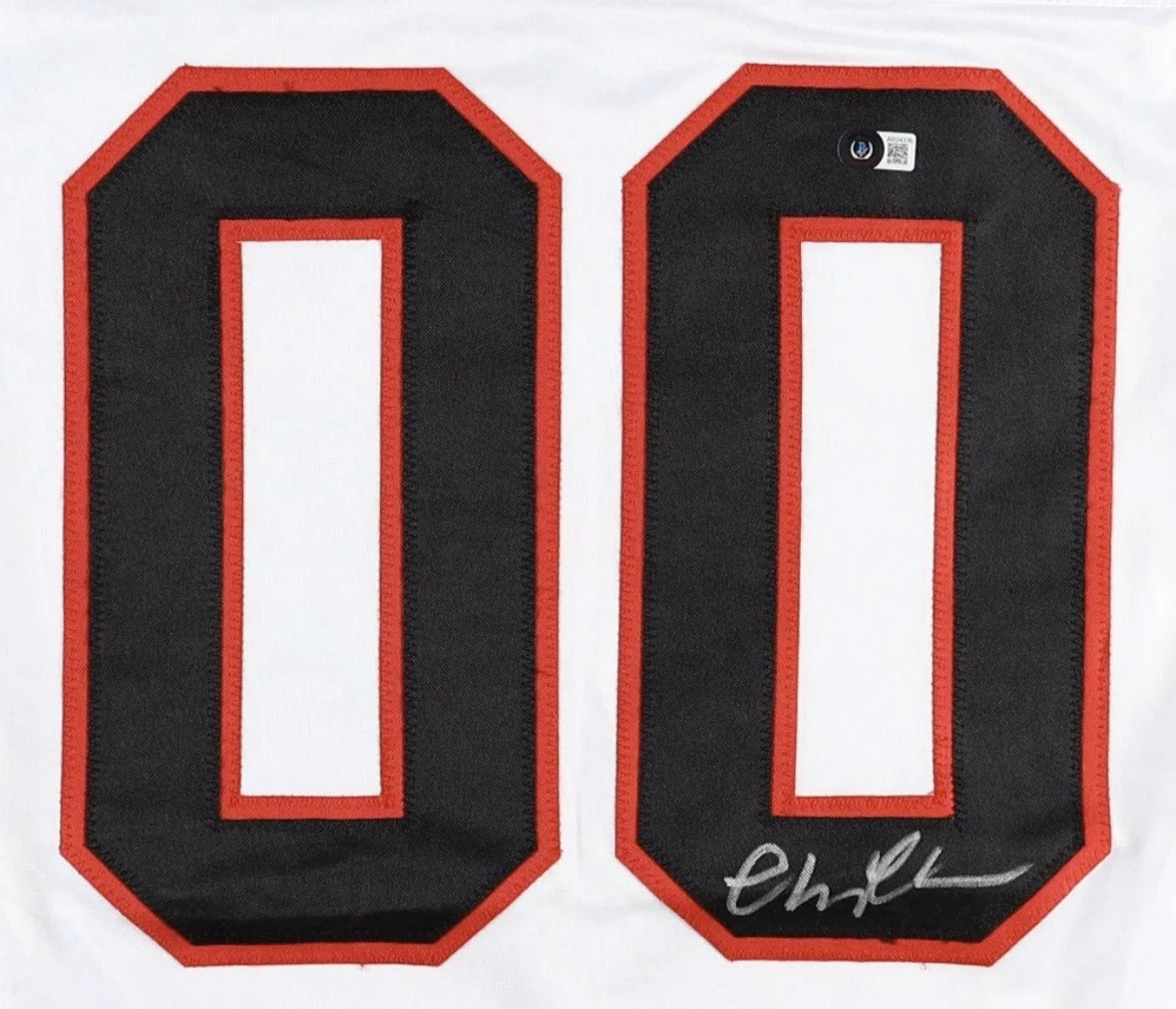 Christmas Vacation — Christmas Vacation Chevy Chase Autographed Signed White Jersey Beckett COA XL, изображение 2