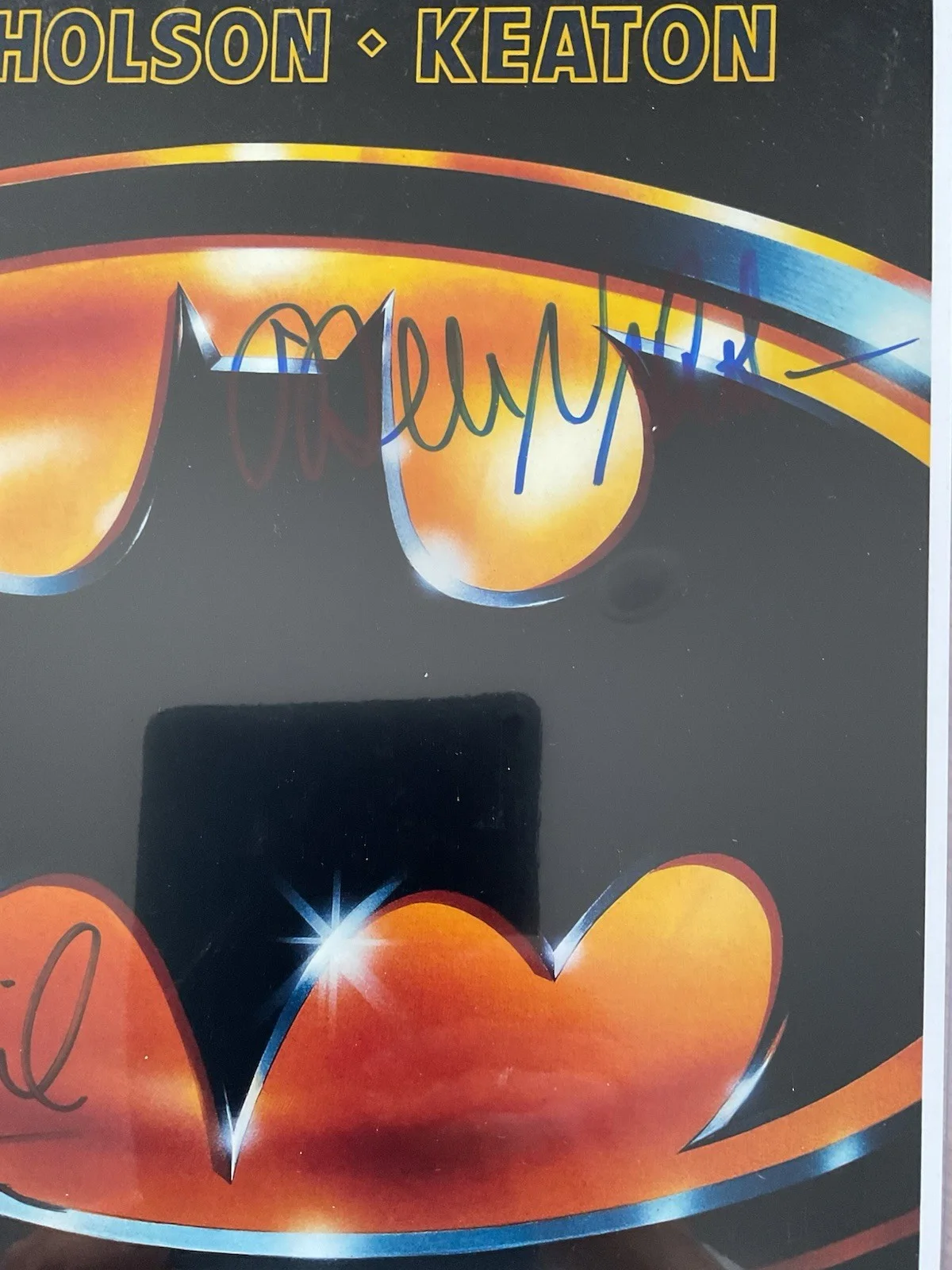 Batman Autographed Poster with Certificate of Authenticity, image 3