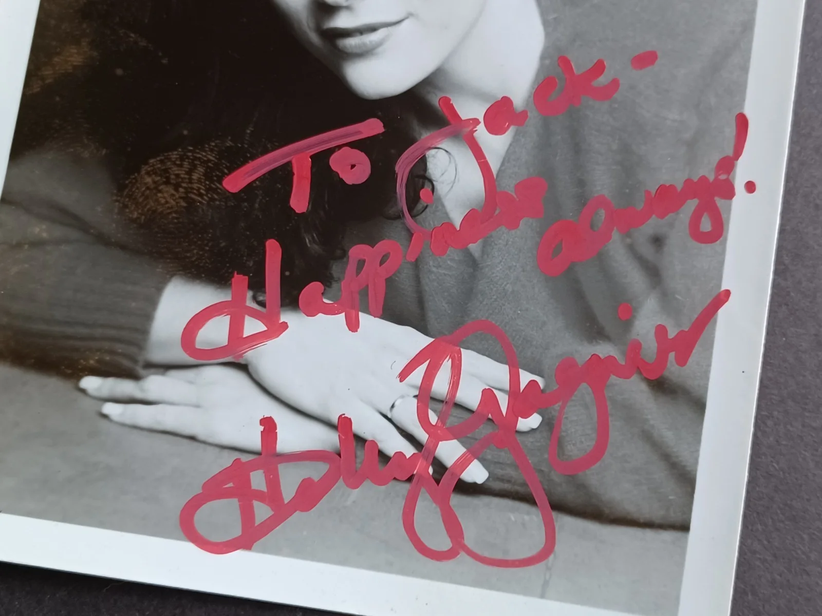 Holly Gagnier Signed 5x7 Photo - One Life to Live, Days of Our Lives, изображение 2