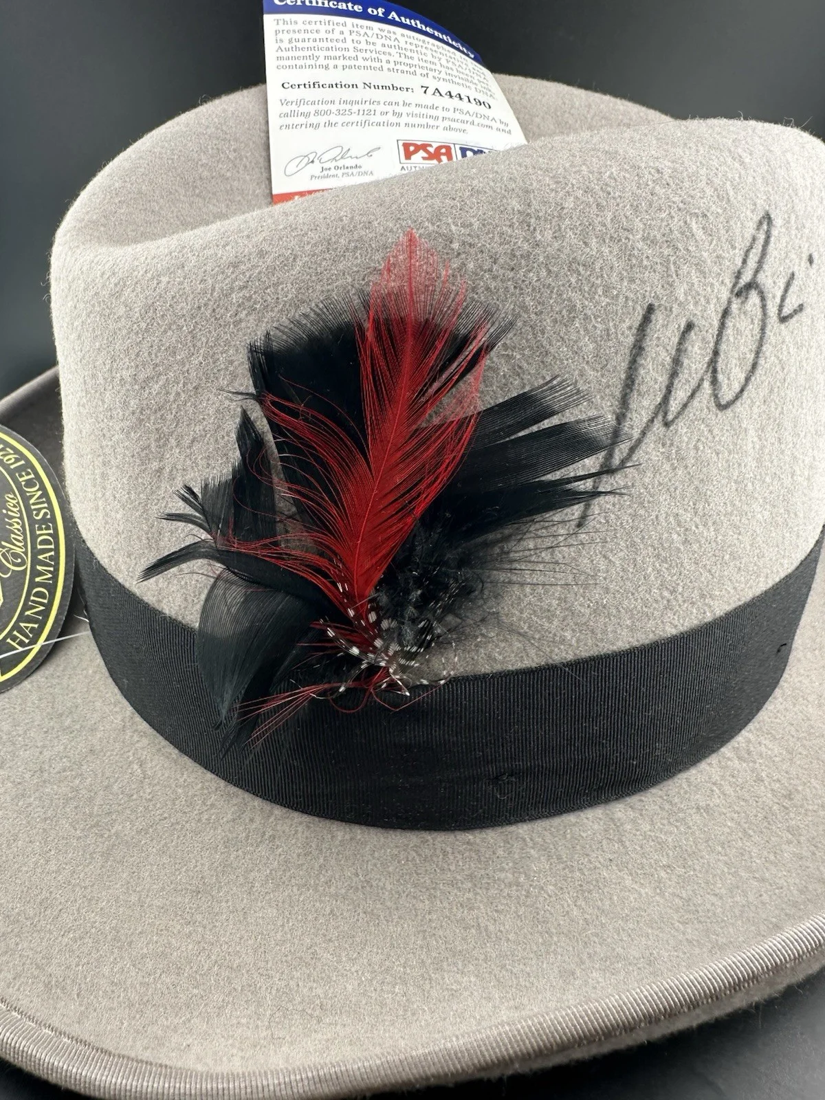 Al Pacino — Al Pacino Signed Autographed Scala Hat PSA DNA Authenticated Godfather, image 3