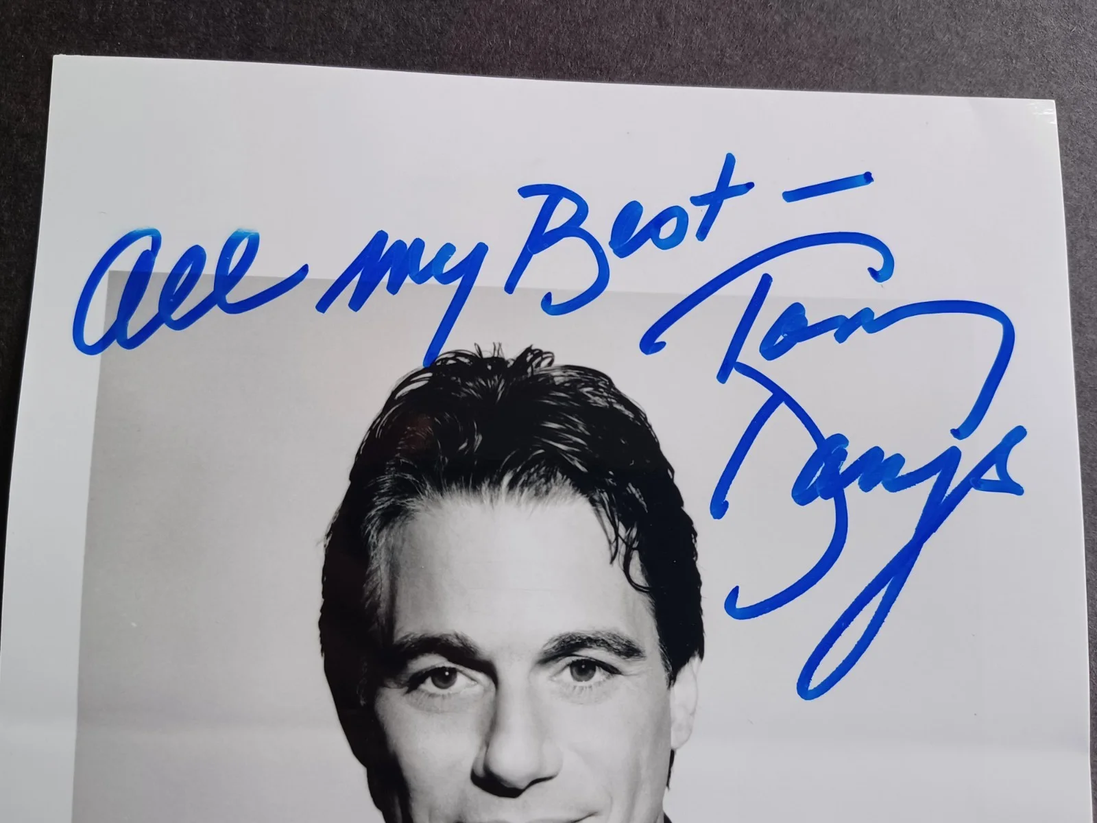 Tony Danza Signed 5x7 Photo - Who's the Boss?, Taxi, Angels in the Outfield, изображение 2