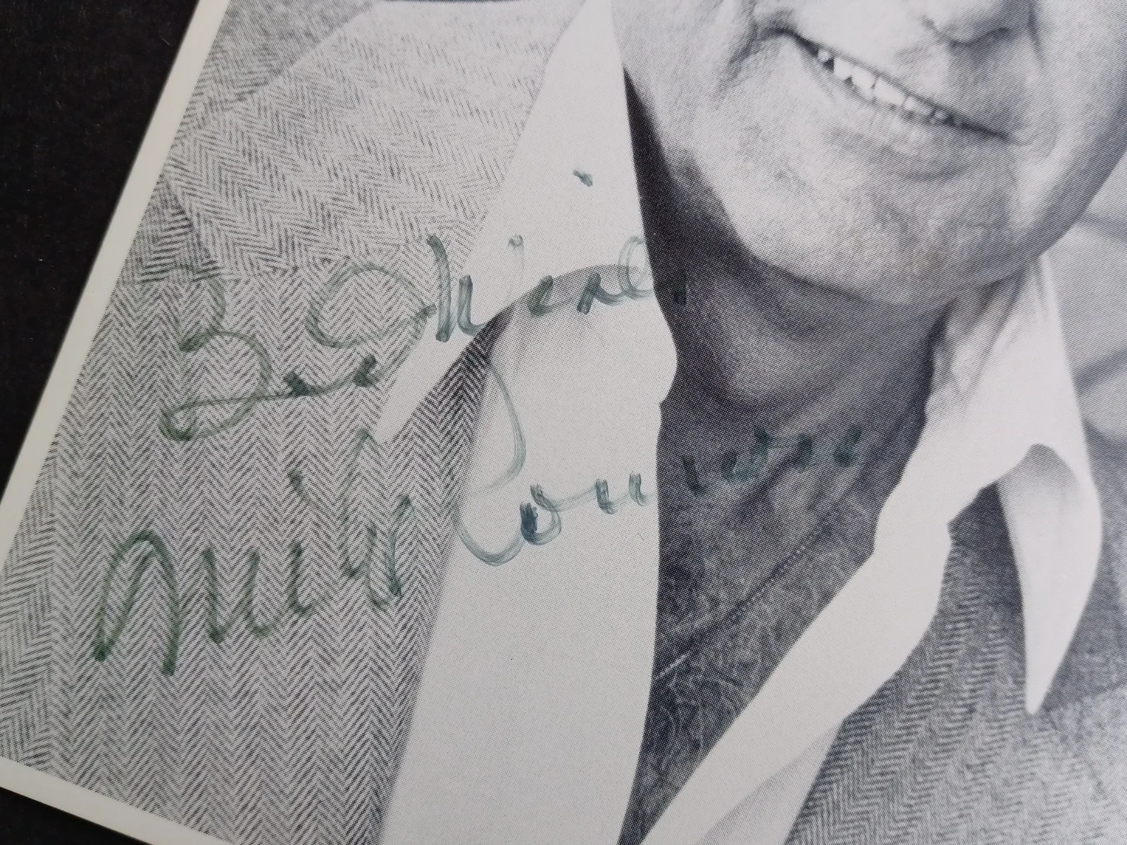 Mike Connors (d. 2017) Signed 5x7 Photo - Mannix, Tightrope!, Today's FBI, изображение 2