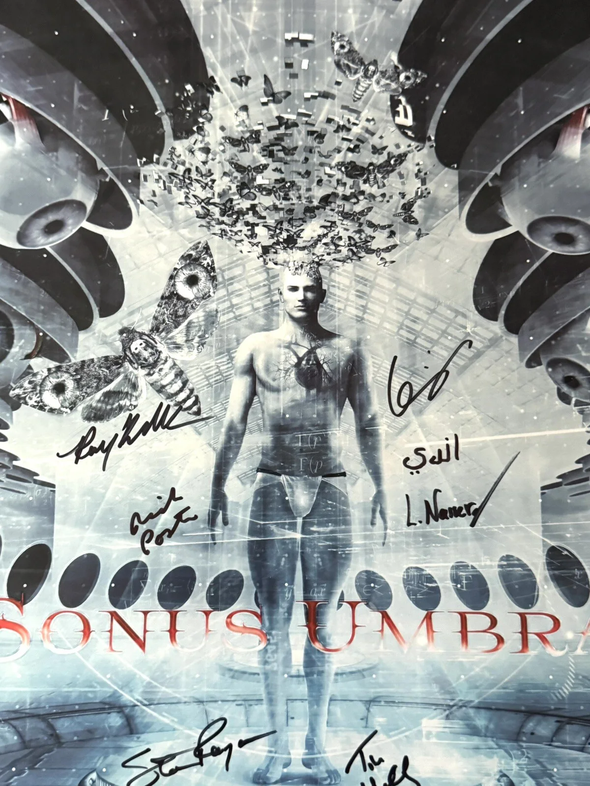 Sonus Umbra 11"X17" Poster Signed By Band Members From "Beyond The Pantopticon", изображение 2