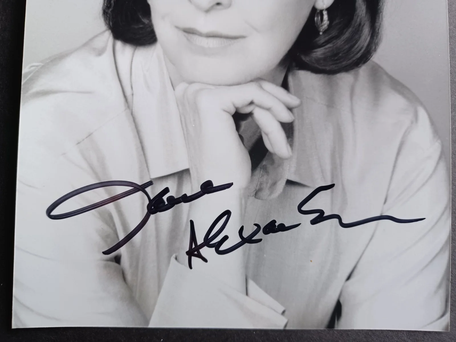 Jane Alexander Signed 5x7 Photo - Great White Hope, All the President's Men, image 2