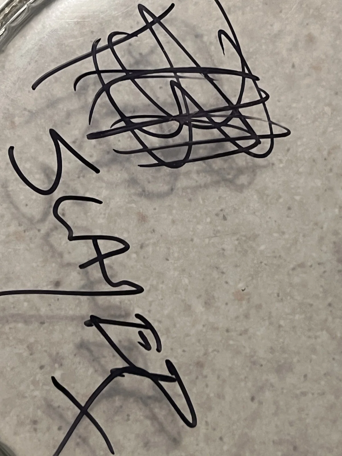 Paul Bostaph Signed Drumhead PSA / DNA COA Slayer Kerry King Autograph Auto, image 2