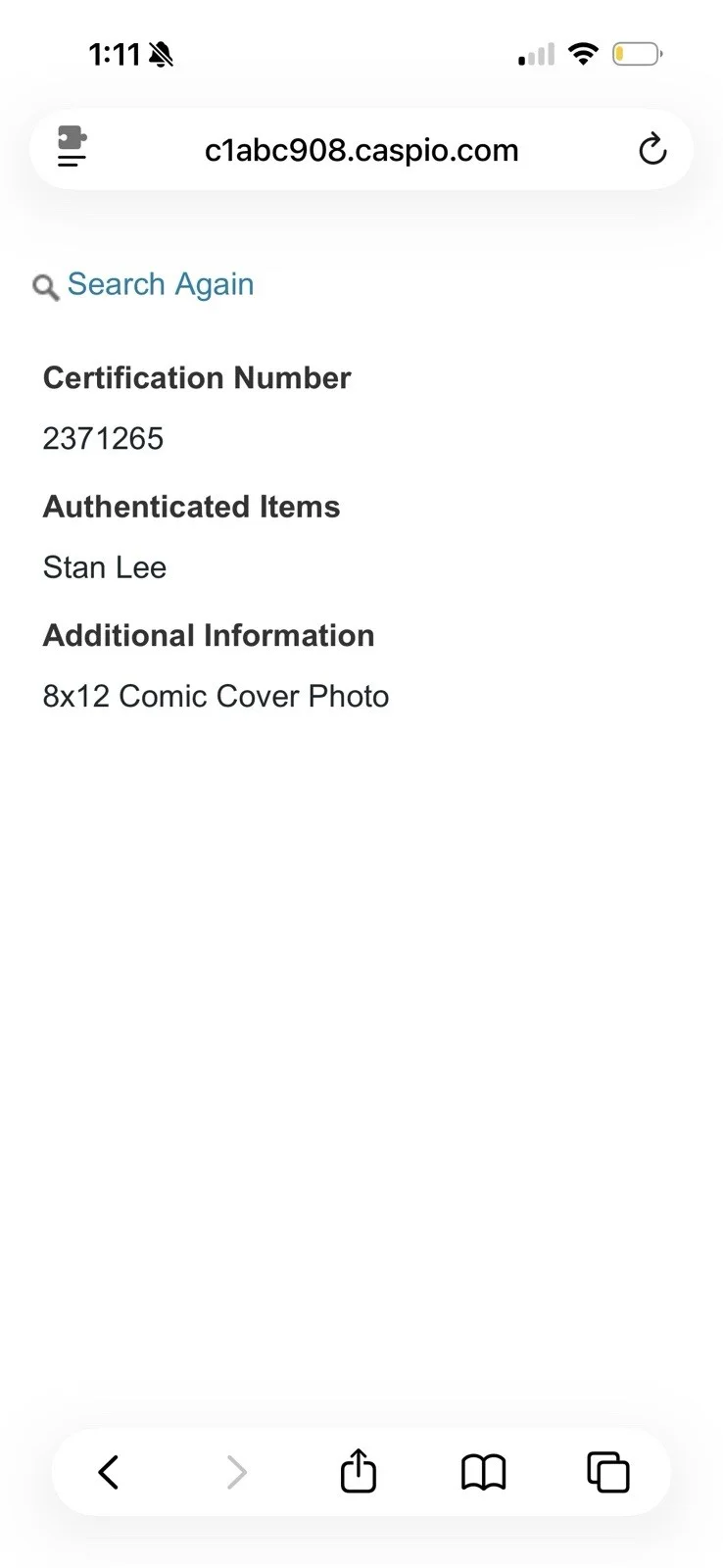 Stan Lee — Stan Lee Signed Wolverine #1 Cover Photo Marvel COA Autograph, image 5