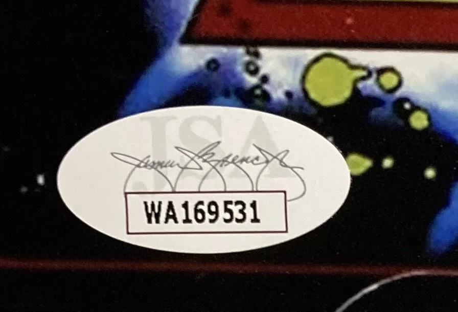 Joe Elliott — Joe Elliott Phil Collen Signed 12x12 Def Leppard Photo JSA ITP, изображение 2