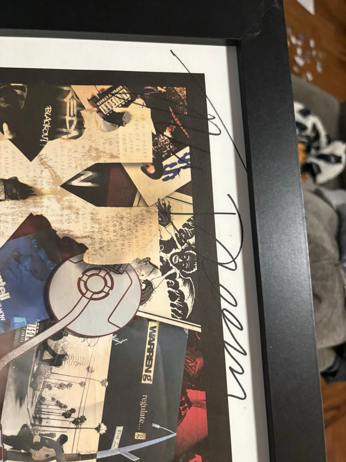Def Jam Records Signed 18x24 Poster Fabulous Rick Ross Method Man Red Man, изображение 2