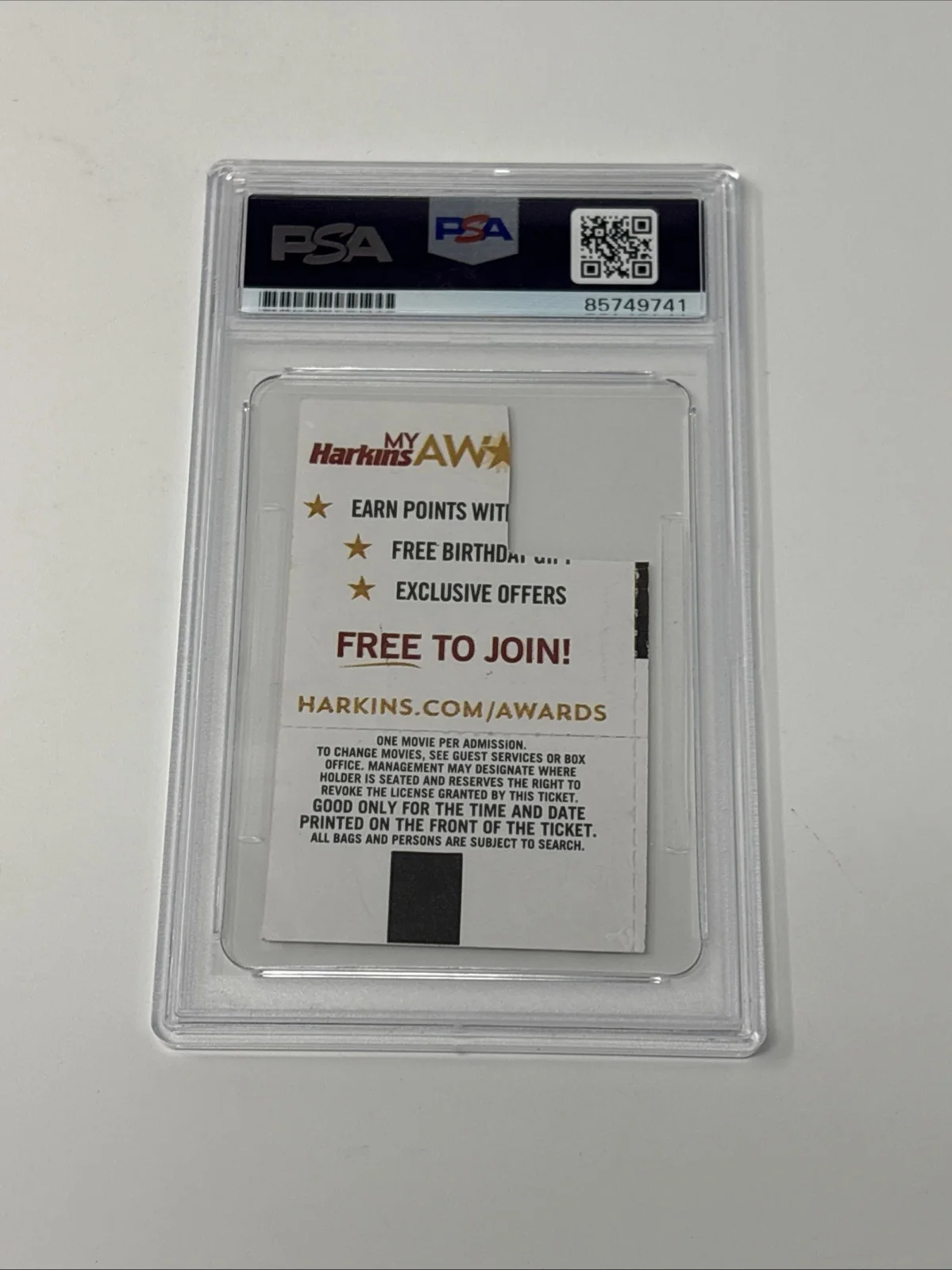 Rachel Zegler — Rachel Zegler Signed Shazam Movie Ticket From Shazam Fury Of The Gods PSA DNA, изображение 3
