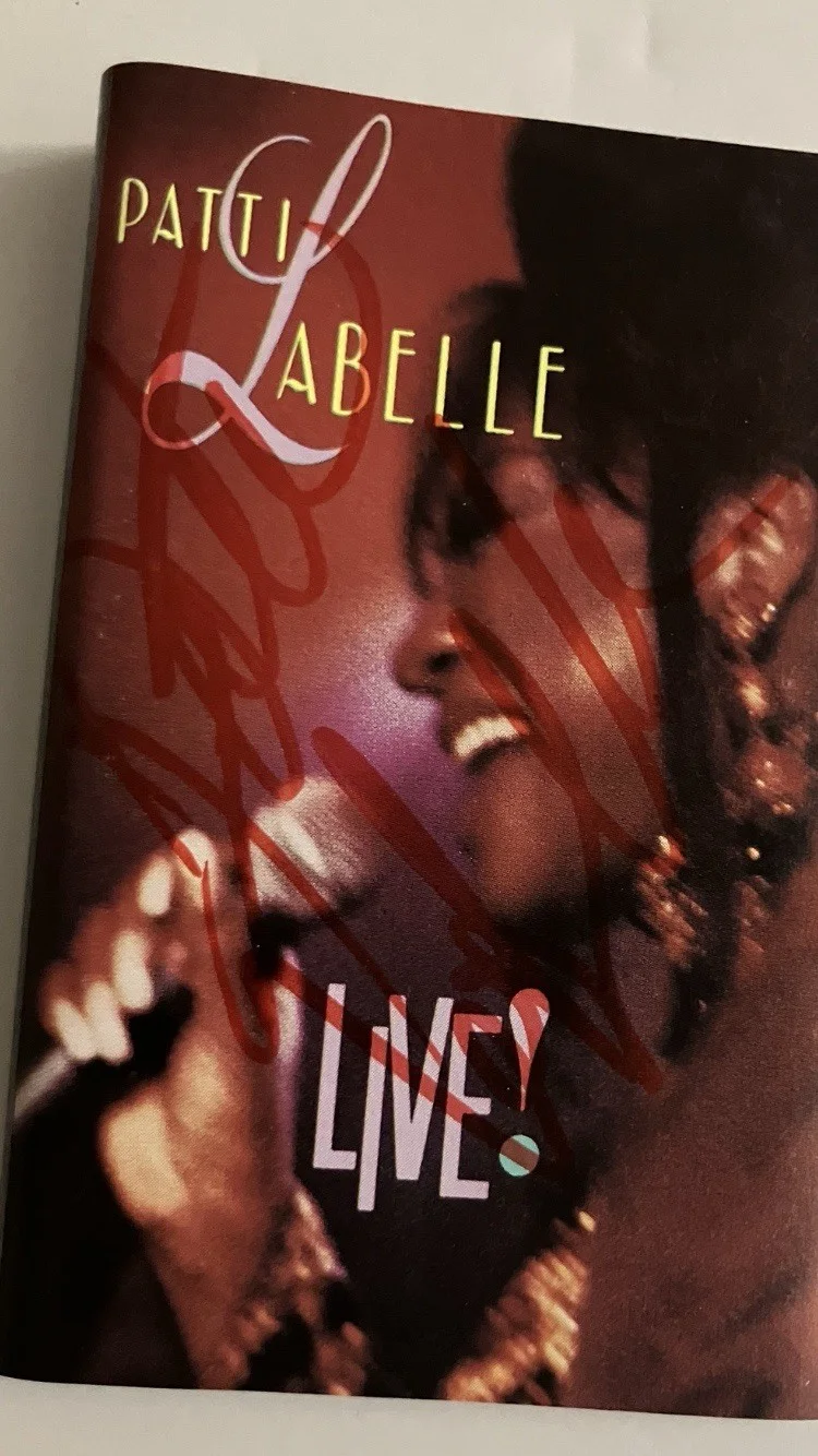 PATTI LABELLE SIGNED/AUTOGRAPHED CASSETTE COVER WITH COA, image 2