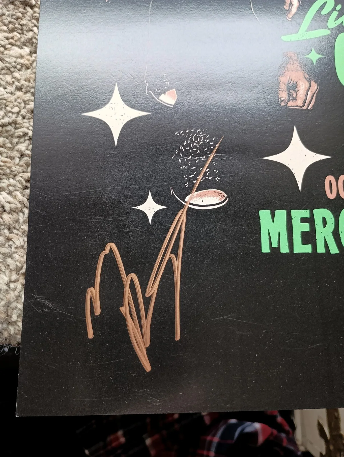 Mason Ramsey Autographed 11x17 Concert Tour Poster Mercury Lounge New York JSA, изображение 3