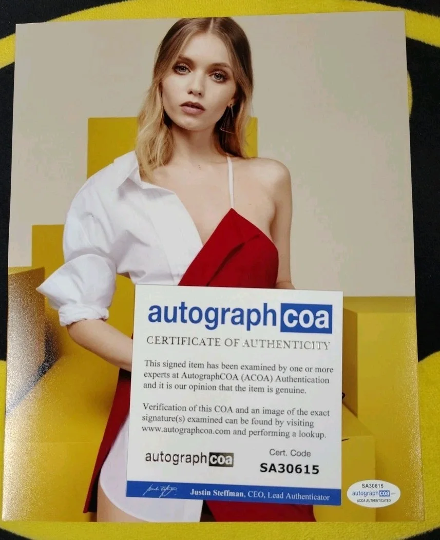 Abbey Lee Kershaw — Abbey Lee Kershaw Signed Autographed 8x10 Photo Jsa Coa Acoa, image 3