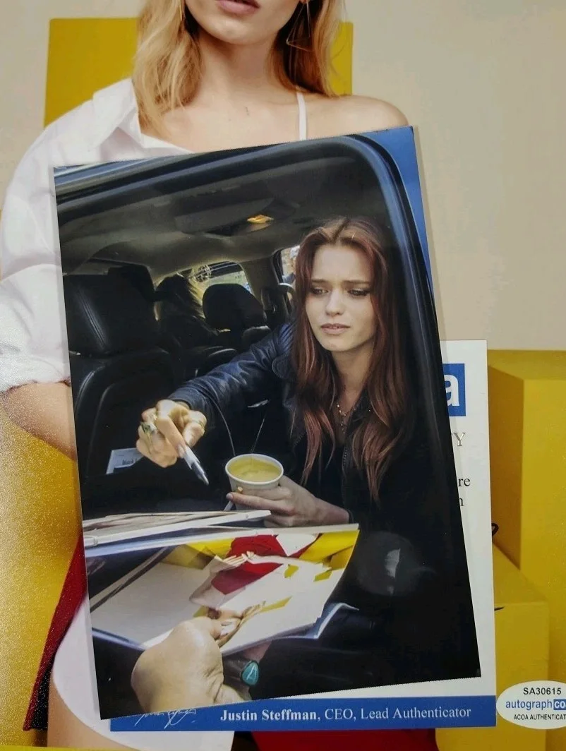 Abbey Lee Kershaw — Abbey Lee Kershaw Signed Autographed 8x10 Photo Jsa Coa Acoa, image 4