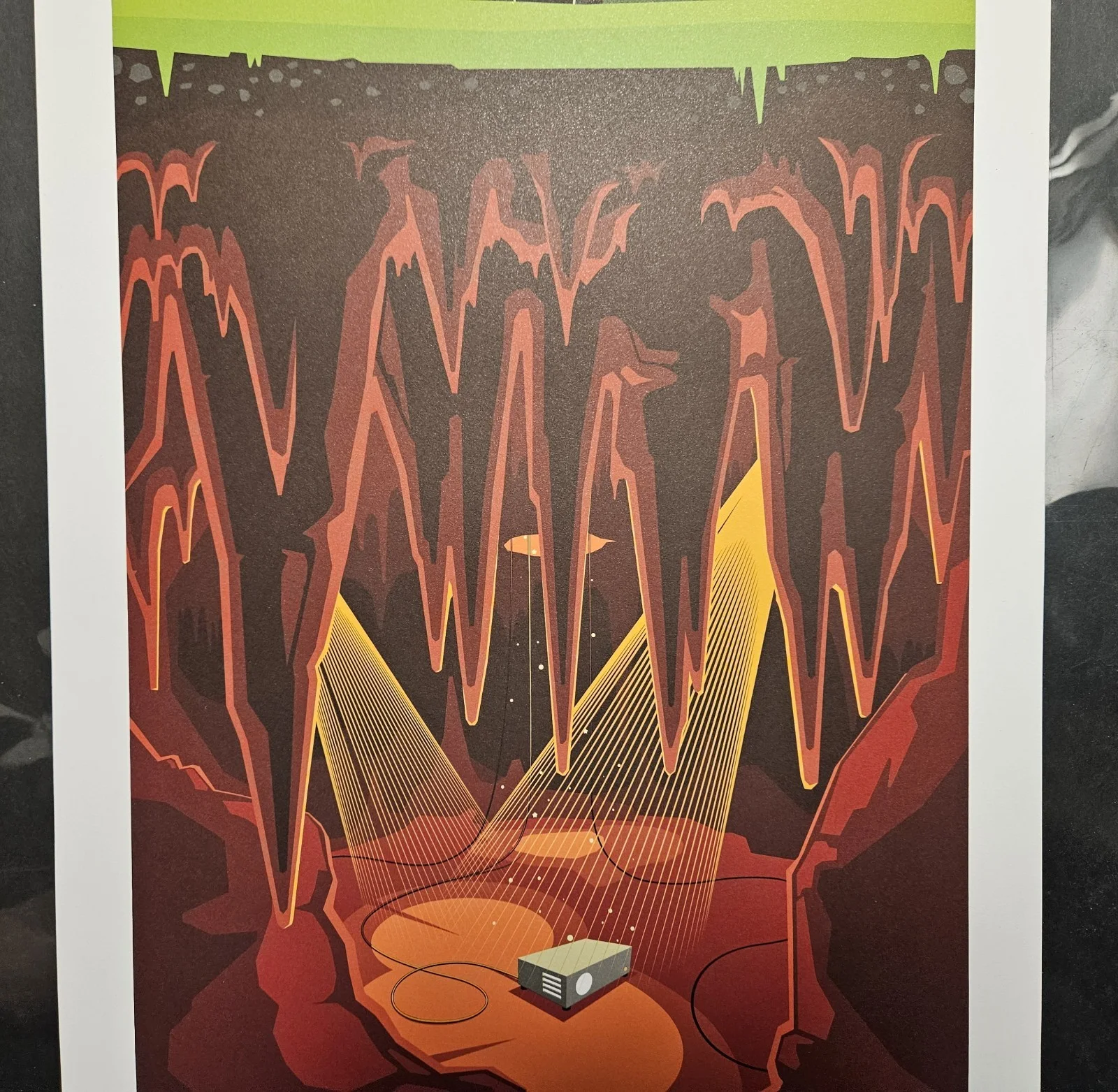 Ltd Ed 700 PHISH It's Later Than CAVE Art Print Concert Poster MAINE 2010 SAC, image 3