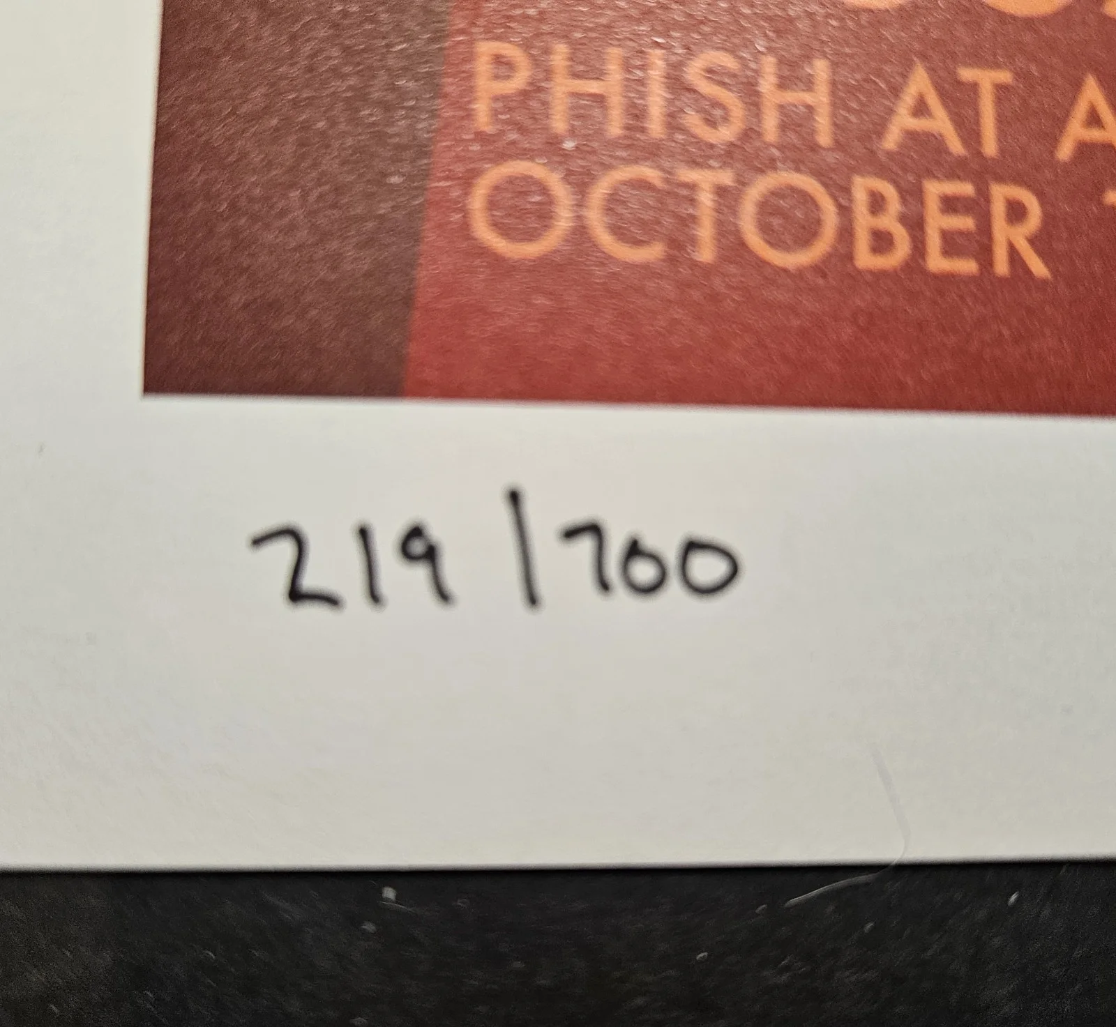 Ltd Ed 700 PHISH It's Later Than CAVE Art Print Concert Poster MAINE 2010 SAC, image 5