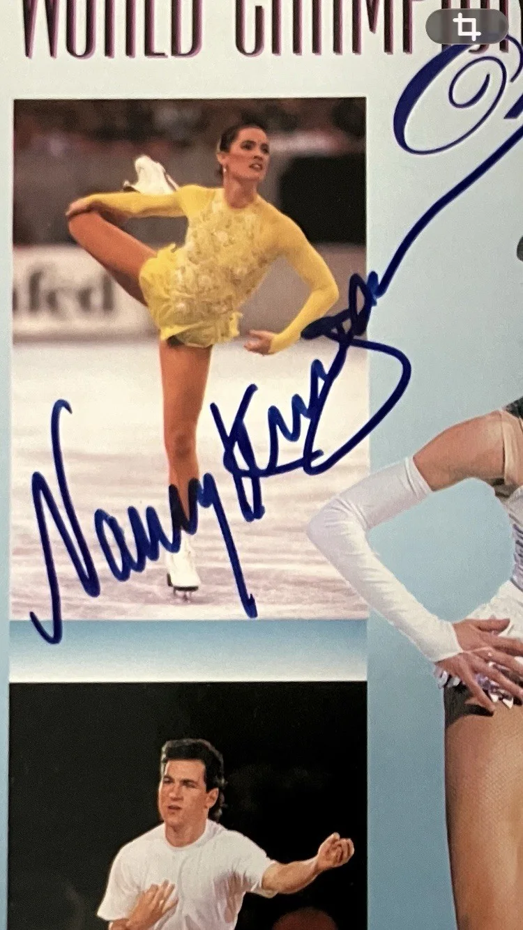 NANCY KERRIGAN SIGNED/AUTOGRAPHED VHS WITH COA, image 2