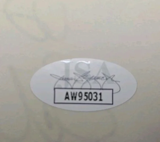Ed Asner — Ed Asner Signed Index Card JSA Cert - Insc Stan Best Of Life "Elf" Santa Claus, image 3