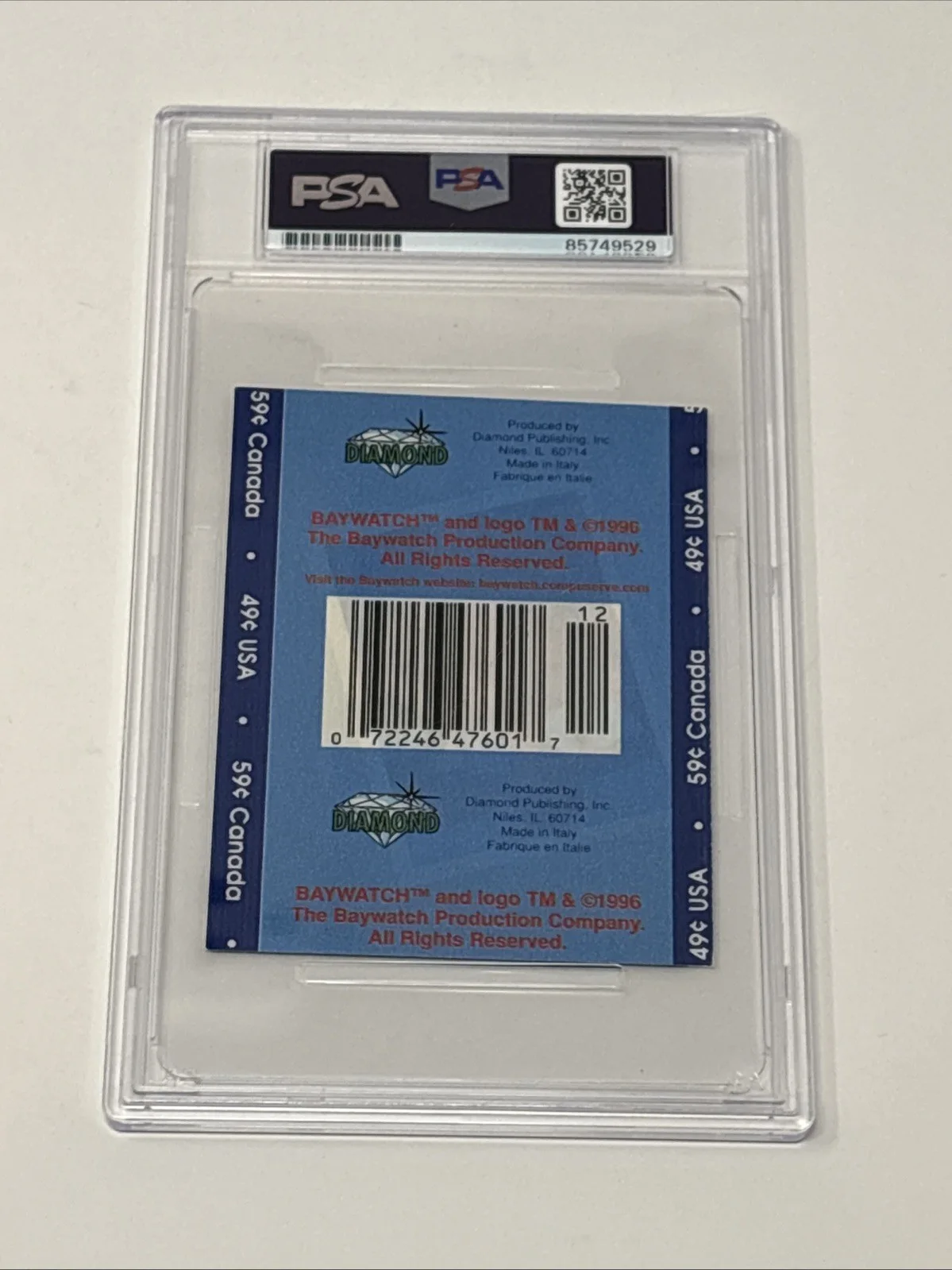 Pamela Anderson — PAMELA ANDERSON Signed AUTOGRAPH 1996 Sticker Pack PSA/DNA COA Baywatch SEXY, image 3